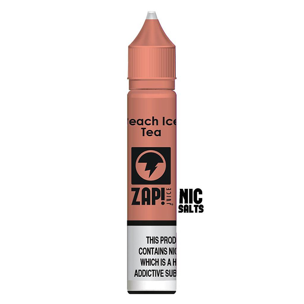 ZAP! SALTS PEACH ICE TEA 10ML 20MG