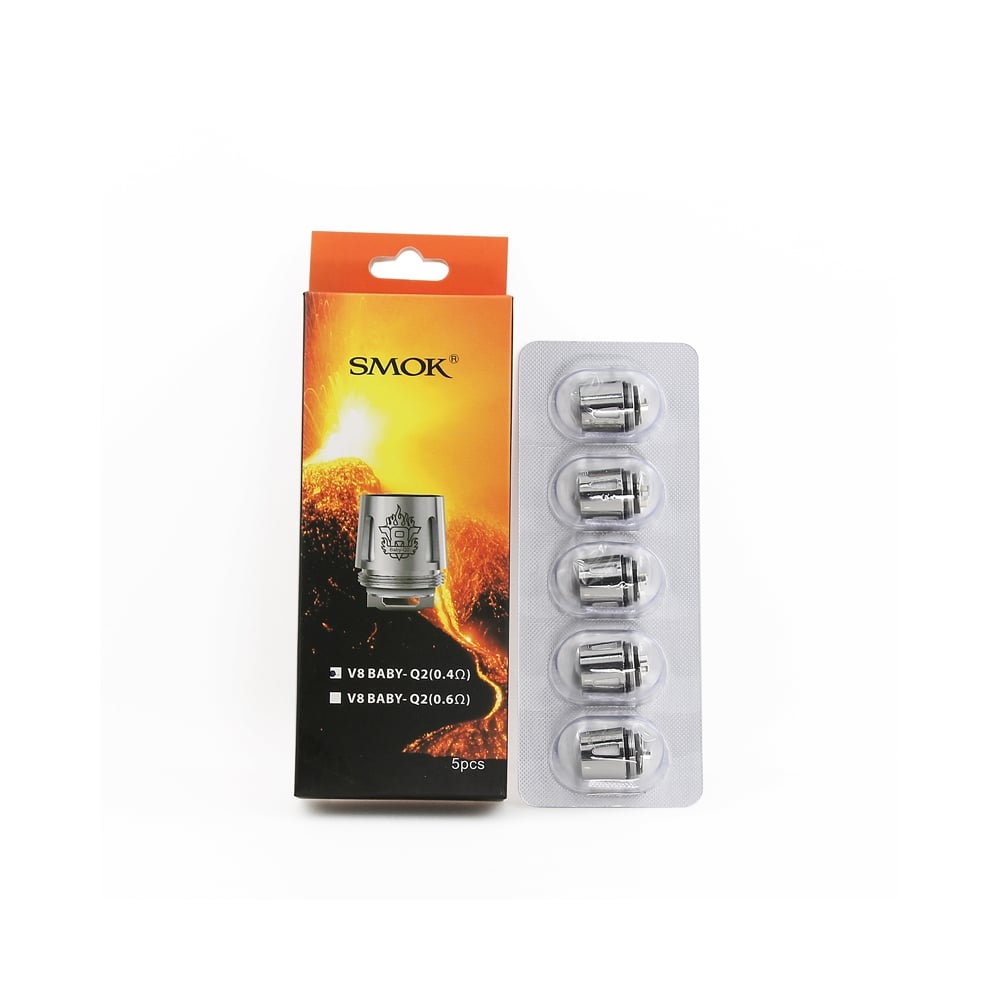 SMOK V8 BABY Q2 CORE COIL 0.4 OHM  (END OF LINE)