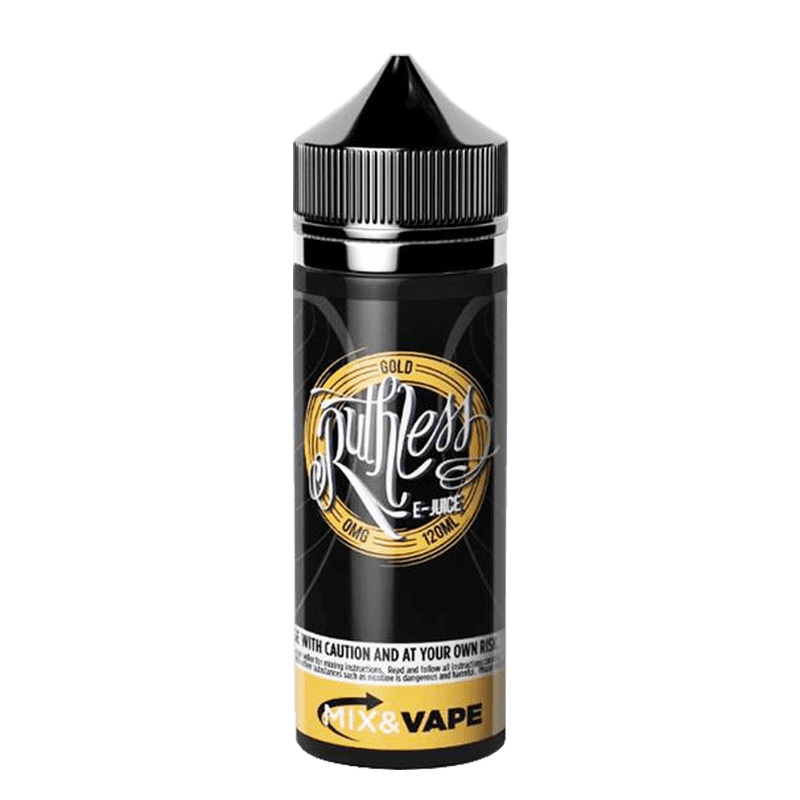 RUTHLESS GOLD 120ML SHORTFILL