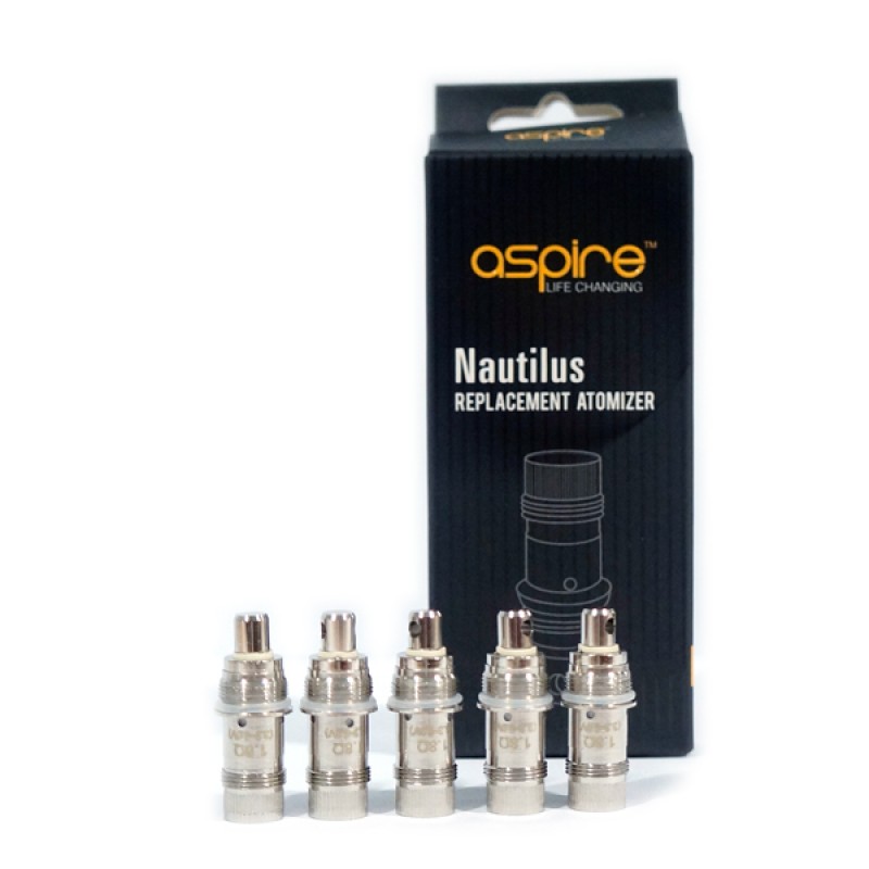 ASPIRE NAUTILUS ATOMIZER COIL 1.8 OHMS (10-14W)